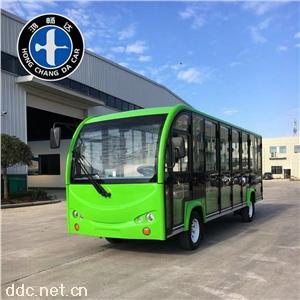  鸿畅达全封闭18座电动观光车